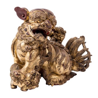 Sculpture Fo lion, CHINA, 1821-1850.
