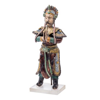 Dachreiter aus Keramik, CHINA, Anfang 20. Jh.