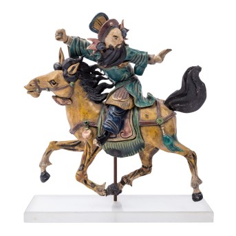 Roof rider (horse with rider), South CHINA, around 1900,