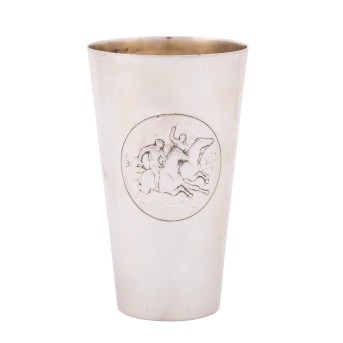 Wohl DEUTSCH  Becher, Silber, 20. Jh.,