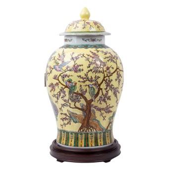 Deckelvase, CHINA, 20. Jh.