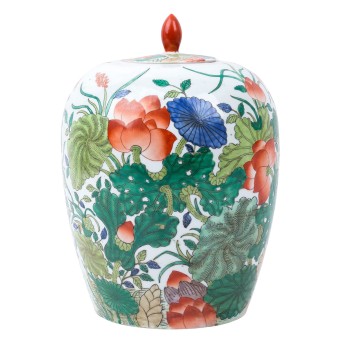 Lidded vessel &quot;ginger pot&quot;, CHINA, 20th century,