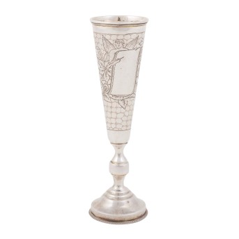 MOSKAU Kleine Vase, 84 Zolotniki, 1895,