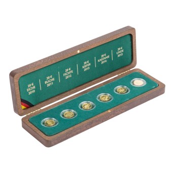 BRD/GOLD - 20 Euro GOLD fein, Dt. Wald - komplette Serie 2010-2015