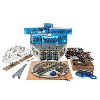 MÄRKLIN set of accessories for model making, H0 gauge,