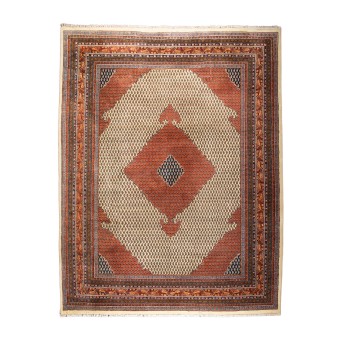 Orientteppich. MIR/IRAN, 20. Jh., 400x320 cm.