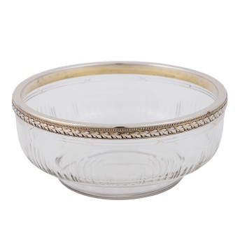 WILHELM BINDER Small offering bowl, 800 silver, 20th century,