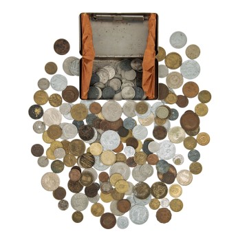 Kleinmünzen 5 und 10 Pfennige Dt. Kaiserreich und alle Welt. 205 Stück.