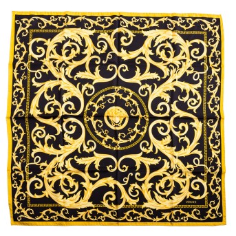 GIANNI VERSACE VINTAGE silk carré.