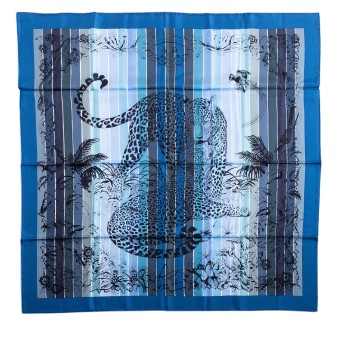 HERMÈS Seidencarré "JUNGLE LOVE RAINBOW",