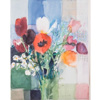 FELGER, ANDREAS (born 1935), 'Bunter Strauß', 1992,