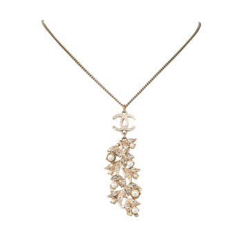 CHANEL Halskette, Länge ca. 42cm.