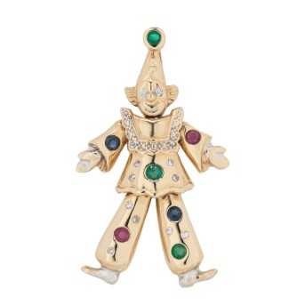 Anhänger 'Harlekin',