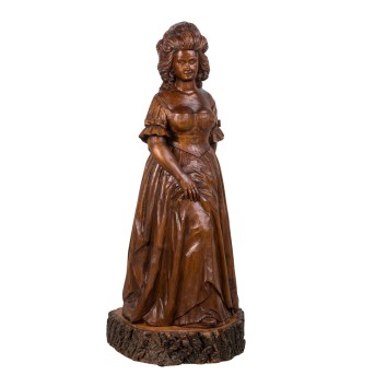 TRÄNKLE, JOSEF (Elzach 1900 - 1988 ebd.) 'Die Verführerin', 1971,