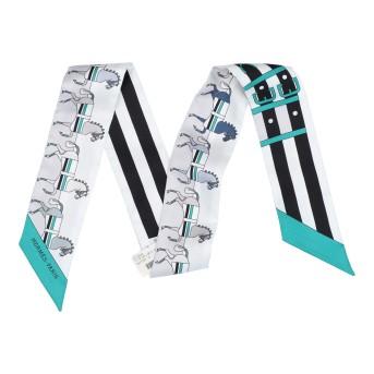 HERMÈS HERMÈS Seidentwilly 'ROCABAR'.