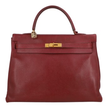 HERMÈS VINTAGE Handtasche "KELLY BAG 35".