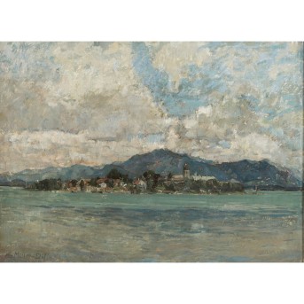 MILLER-DIFLO, OTTO (1878-1949) "Blick auf die Fraueninsel"