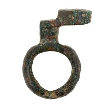 Antique world - Bronze key ring
