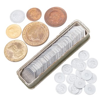 Small collection of emergency money from the 1920s