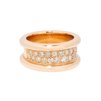Ring mit 15 Brillanten,