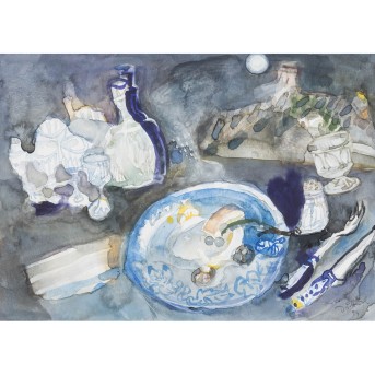 DITTRICH, SIMON (1940-2024), „Gedeckter Tisch“, 1994,