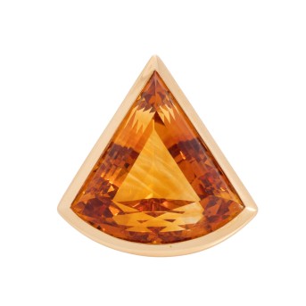 JACOBI pendant with fancy-cut citrine,