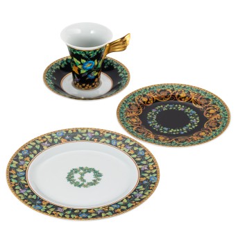 VERSACE x ROSENTHAL Set "GOLD IVY".