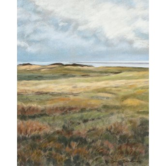 BAUER-BRINKMANN, ELEONORE (1942-), „Sylter Heide II“,