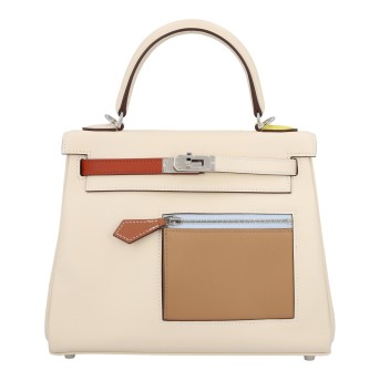 HERMÈS HERMÈS Handtasche 'KELLY BAG 25 COLORMATIC', Koll.: 2022.