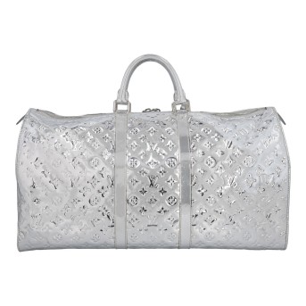 LOUIS VUITTON LOUIS VUITTON Weekender 'KEEPALL 55 MIROIR'.