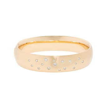 Armreif mit 17 Brillanten,