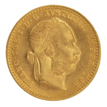 Österreich/ GOLD - Franz Josef I. 1 Dukat 1915/NP,