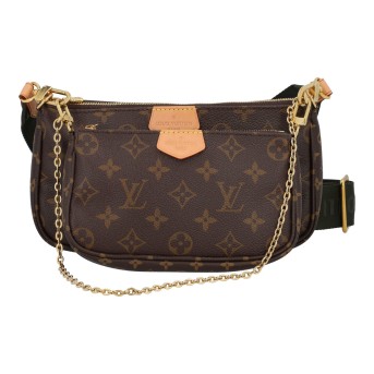 LOUIS VUITTON Umhängetasche "MULTI POCHETTE", Koll.: 2021, akt. NP.: 2.300,-€.