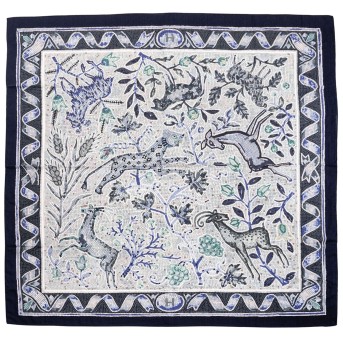 HERMÈS foulard 'PAVEMENT'.