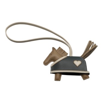 HERMÈS Taschenanhänger "RODEO ROBEO COEUR PM".