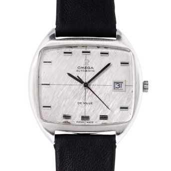 OMEGA De Ville "TV Screen"" Ref 162.047 Herrenuhr. Ca. 70er Jahre.