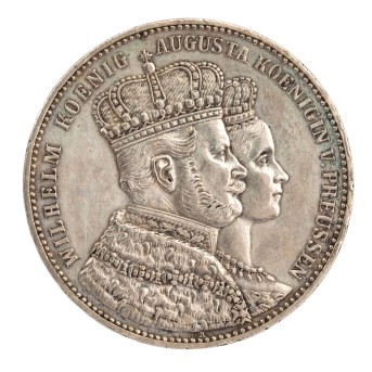 Preußen/ SILBER - Krönungstaler 1861,