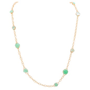 POMELLATO Collier "Capri" mit Chrysopras