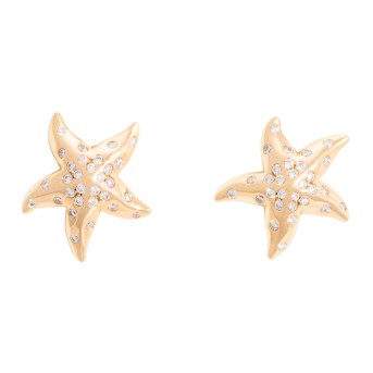 KAT FLORENCE Ohrstecker "Seesterne" mit Brillanten