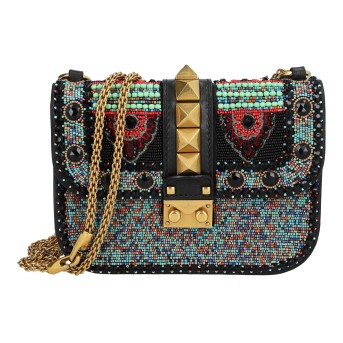 VALENTINO VALENTINO Schultertasche 'GLAM LOCK', akt. NP.: 2.750,-€, Koll.: S/S 2016.