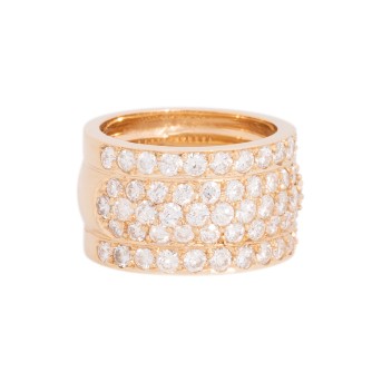 Ring mit Brillanten zus. ca. 1,2 ct,