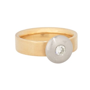 HEINRICH DENZEL Ring mit Brillant,