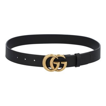 GUCCI belt 'SCHMALER GG MARMONT', l.: 80 cm, current retail price: €430.