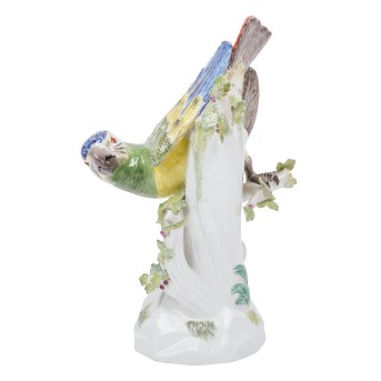 MEISSEN 'Papagei auf Ast', 1. Wahl, 20. Jh.