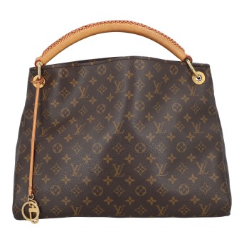 LOUIS VUITTON LOUIS VUITTON Schultertasche 'ARTSY MM', Koll. 2011.