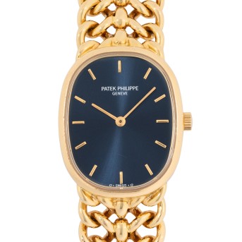 PATEK PHILIPPE PATEK PHILIPPE Ellipse Ref 4826 'Sigma Dial' Damenuhr von 1994 mit Papieren.