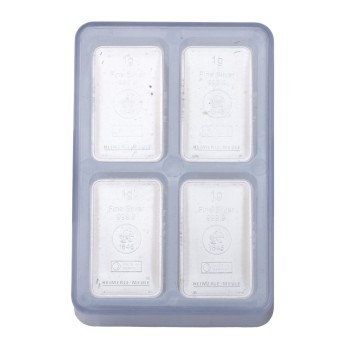 UnityBox Silver - 100 x 1g fine silver, minted fine silver bars, Heimerle+Meule,