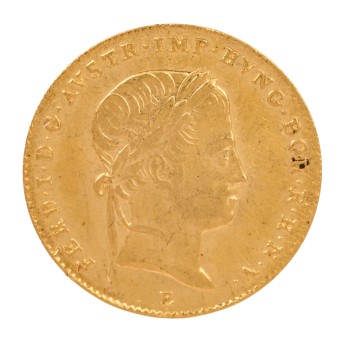 Österreich /GOLD - Ferdinand I. (1835-1848) 1 Dukat 1843-E