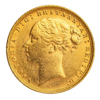 Vereinigtes Königreich - Viktoria (1837-1901), 1 Sovereign 1884