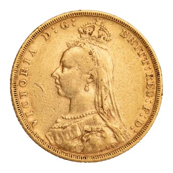 Vereinigtes Königreich /GOLD - Viktoria 1888